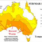 A map of australia showing temperature AI-generated content may be incorrect.
