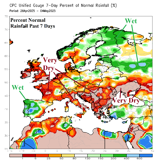 A map of the weather AI-generated content may be incorrect.
