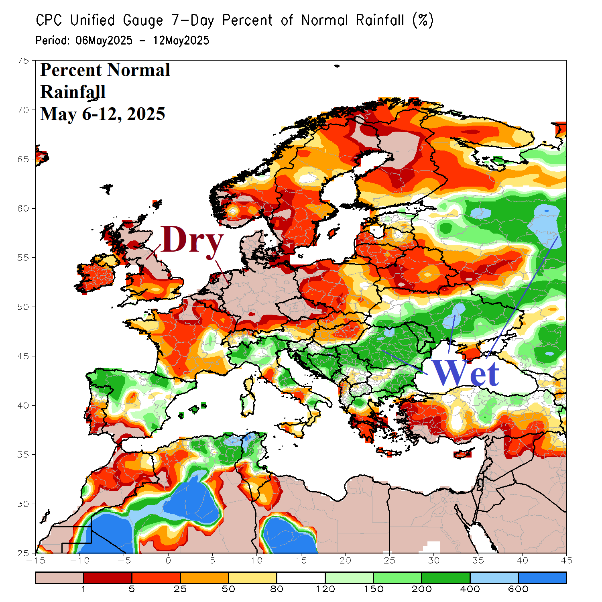 A map of the weather AI-generated content may be incorrect.