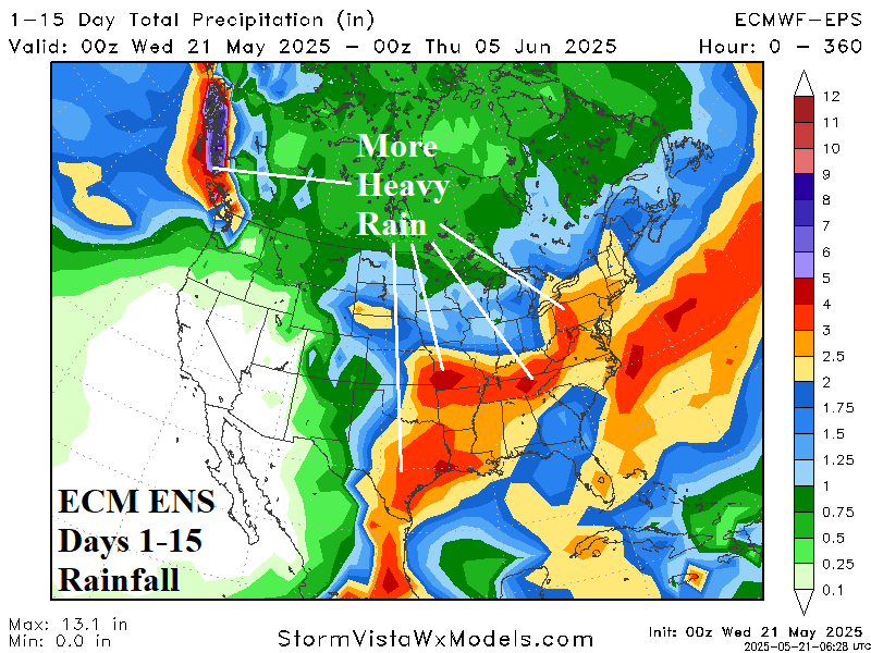 A map of the weather AI-generated content may be incorrect.