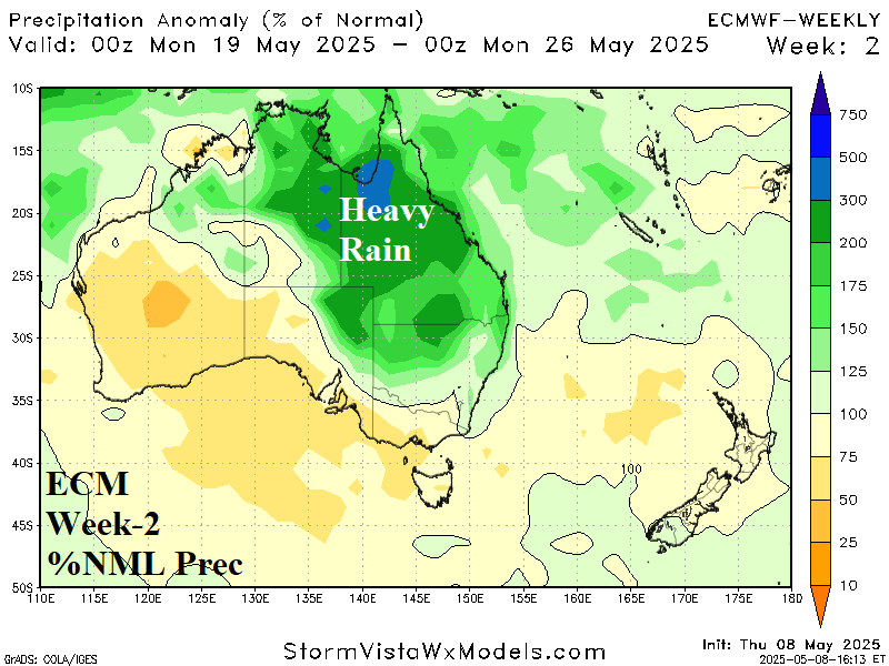 A map of weather forecast AI-generated content may be incorrect.