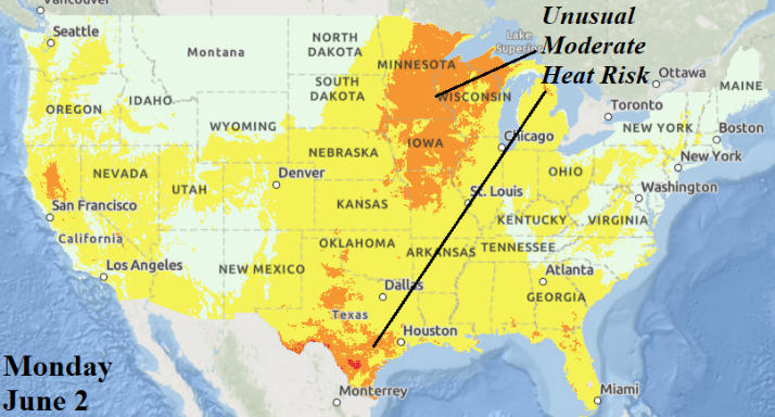A map of the united states AI-generated content may be incorrect.