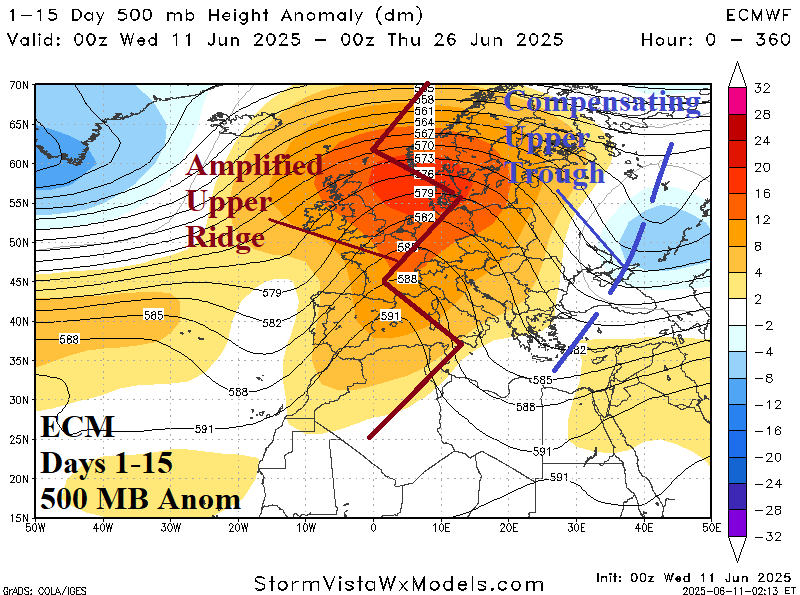 A map of the weather AI-generated content may be incorrect.