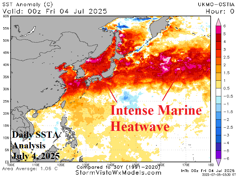 A map of the heatwave AI-generated content may be incorrect.