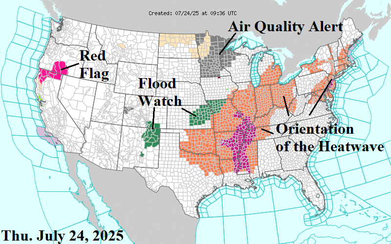 A map of the united states AI-generated content may be incorrect.