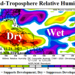 A map of the weather AI-generated content may be incorrect.