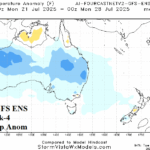 A map of the weather AI-generated content may be incorrect.