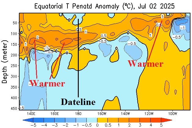 A map of the weather AI-generated content may be incorrect.