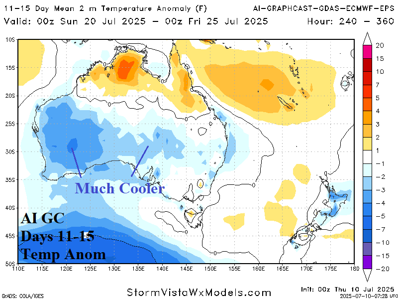 A map of the weather AI-generated content may be incorrect.