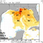 A map of the weather AI-generated content may be incorrect.