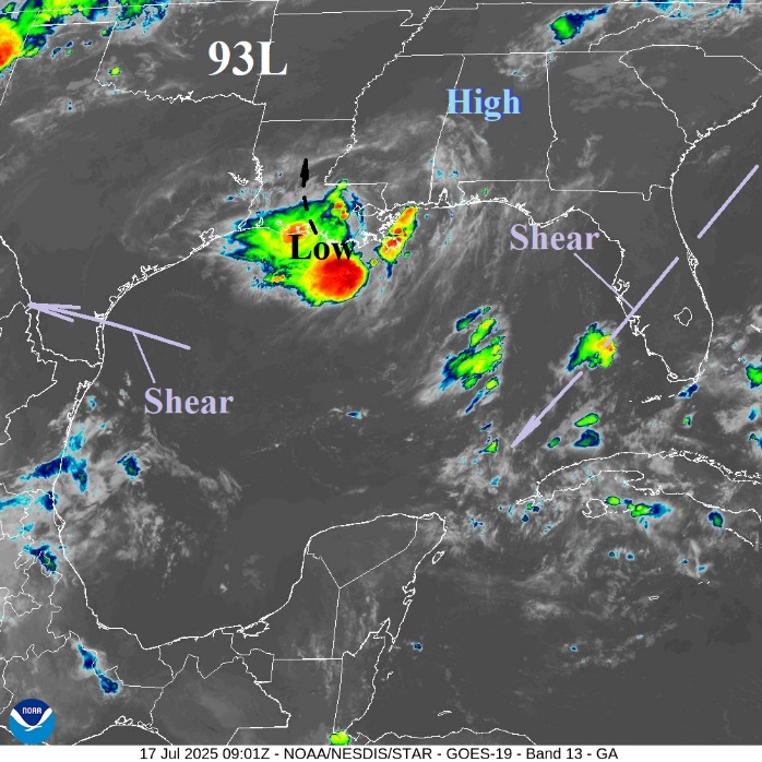 A satellite image of weather forecast AI-generated content may be incorrect.