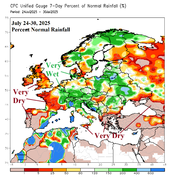 A map of the weather AI-generated content may be incorrect.