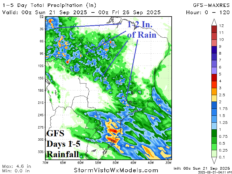 A map of rain and weather AI-generated content may be incorrect.