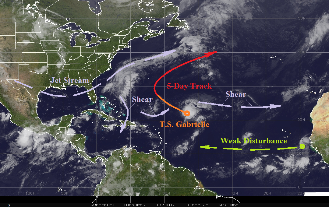 A map of the earth showing the weather AI-generated content may be incorrect.