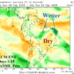A map of the earth with green and orange colors AI-generated content may be incorrect.
