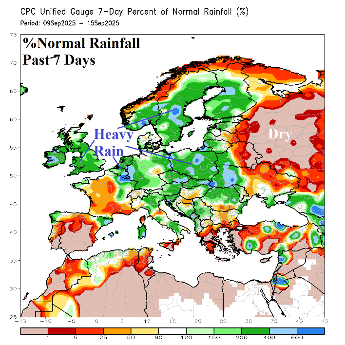 A map of the weather AI-generated content may be incorrect.