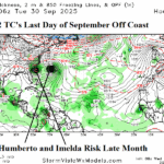 A map of weather forecast AI-generated content may be incorrect.