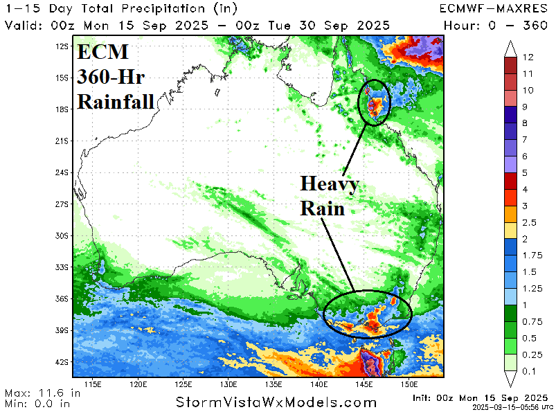A map of weather forecast AI-generated content may be incorrect.