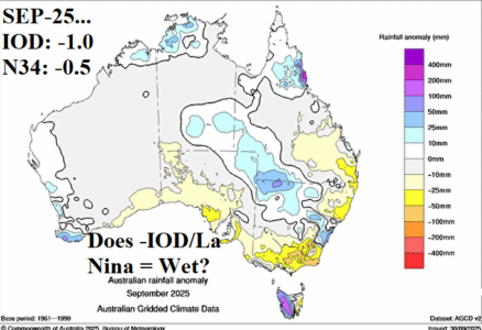 A map of australia with different colored spots AI-generated content may be incorrect.