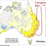A map of australia with different colors and numbers AI-generated content may be incorrect.