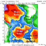 A map of the weather AI-generated content may be incorrect.