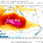 A map of the weather AI-generated content may be incorrect.