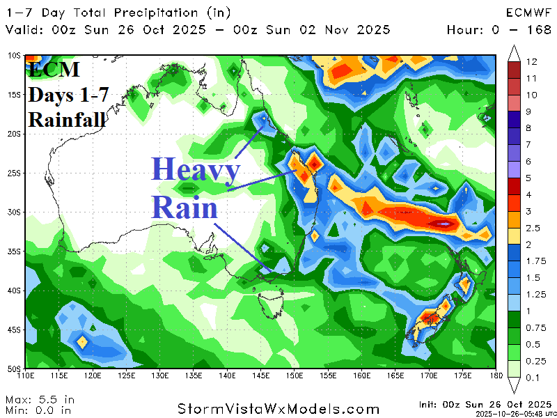 A map of weather with blue and orange colors AI-generated content may be incorrect.