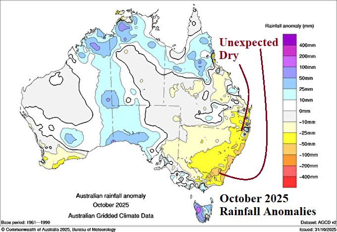 A map of australia showing the weather AI-generated content may be incorrect.