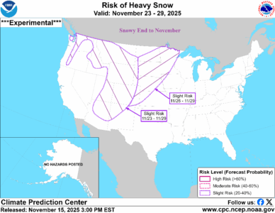 A map of the united states with different weather conditions AI-generated content may be incorrect.