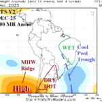 A map of the weather AI-generated content may be incorrect.