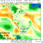 A map of the world with green and orange colors AI-generated content may be incorrect.