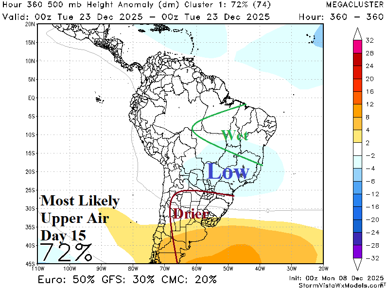 A map of the south america with different colored lines AI-generated content may be incorrect.