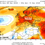 A map of the weather AI-generated content may be incorrect.